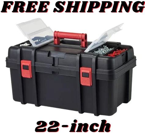 hyper tough metal tool box|hyper tough 22 inch toolbox.